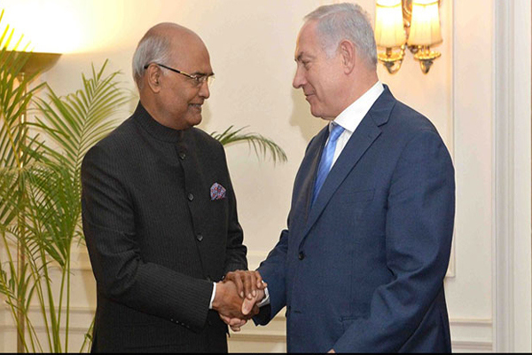 1556031039 kovind with netanyahu