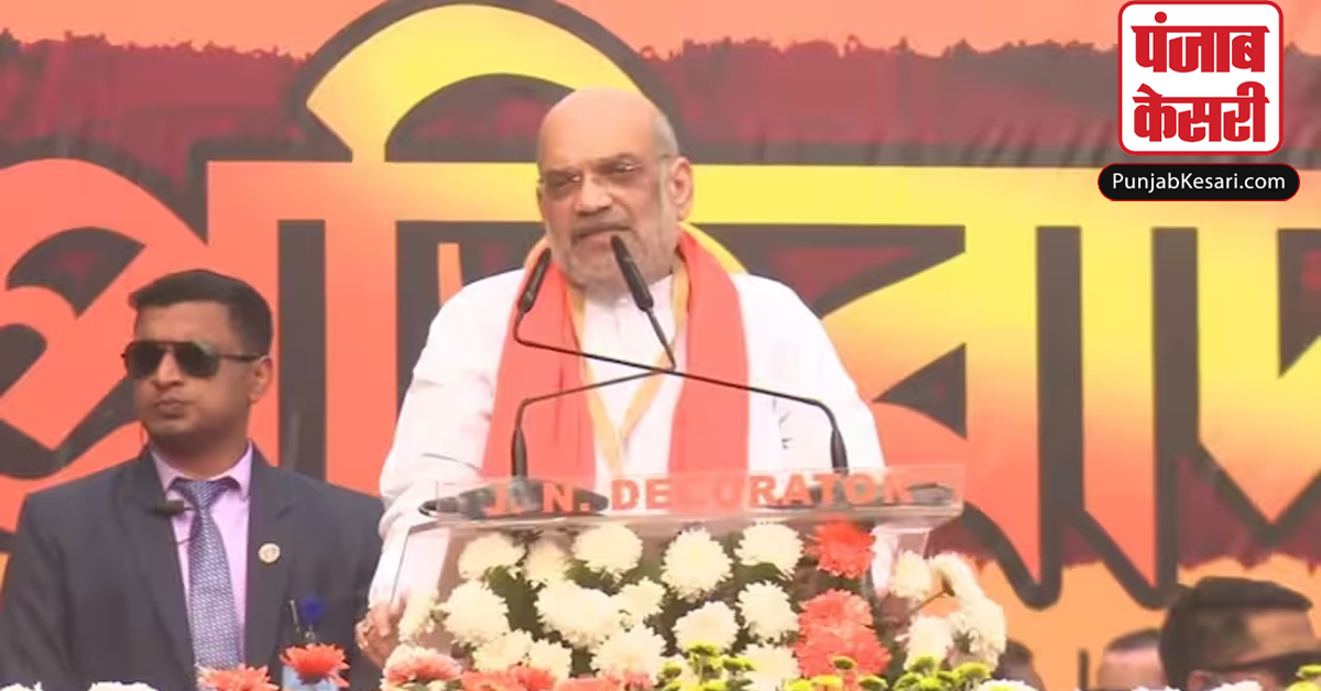 Amit Shah in Kolkata