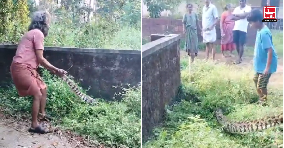 Karnatak Child Python Rescue