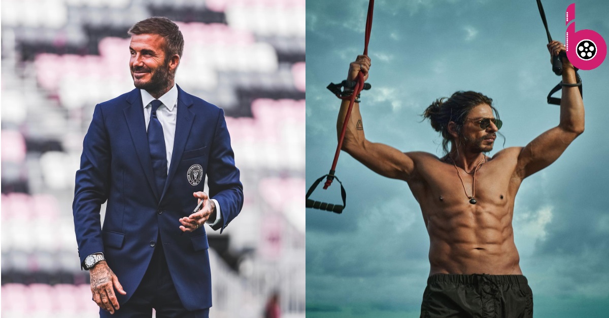 Shah Rukh Khan -David Beckham