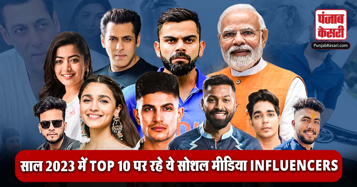 Top Indian Influencers in 2023