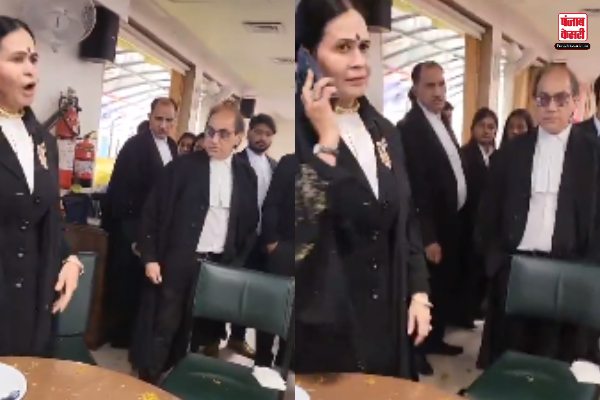 Delhi High Court Fight Video