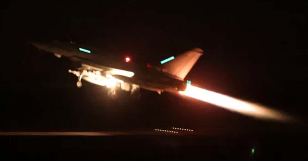 America-Britain attacked Yemen