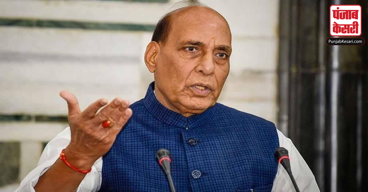 Defense Minister Rajnath Singh