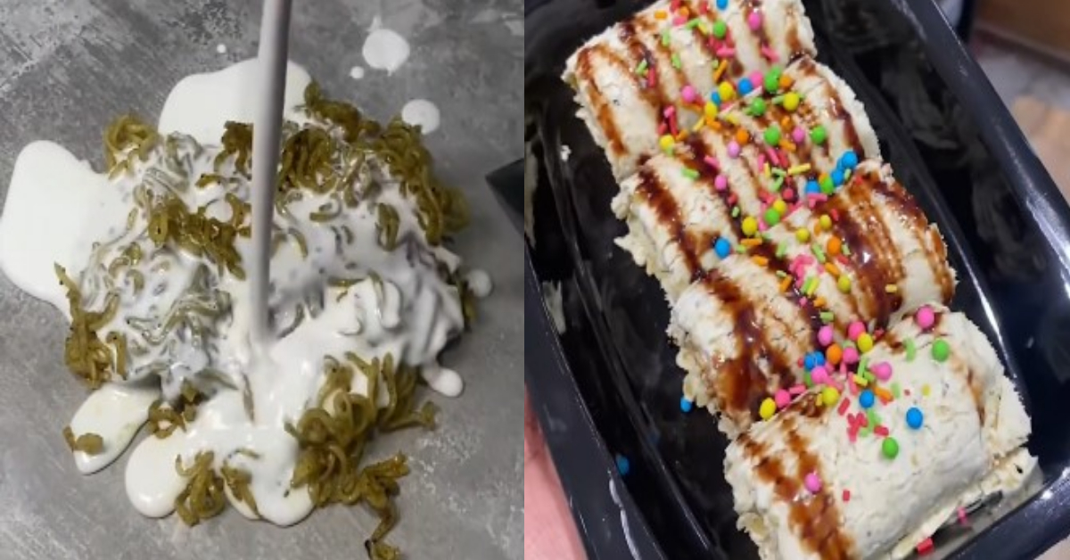 Maggi With Icecream Viral Video