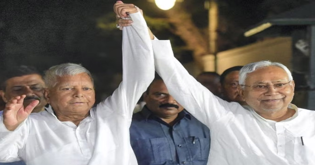 nitish met lalu yadav