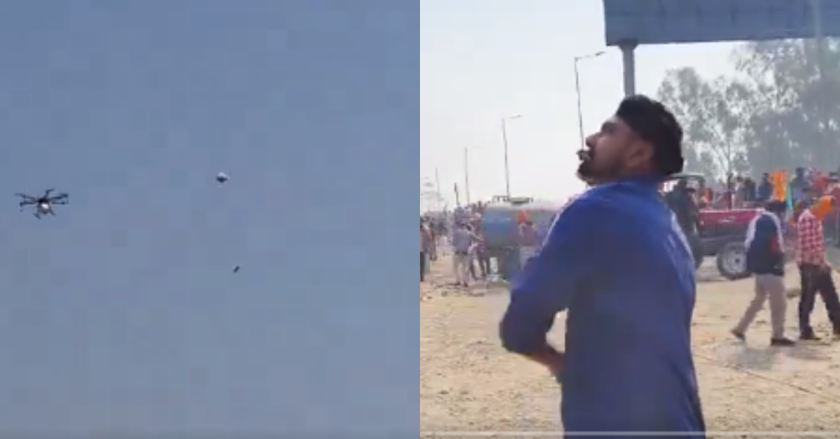 Kisan Andolan Drone Desi Jugaad