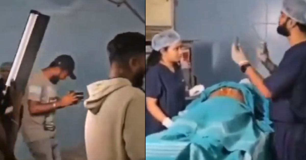Prewedding Shoot Hospital Operation