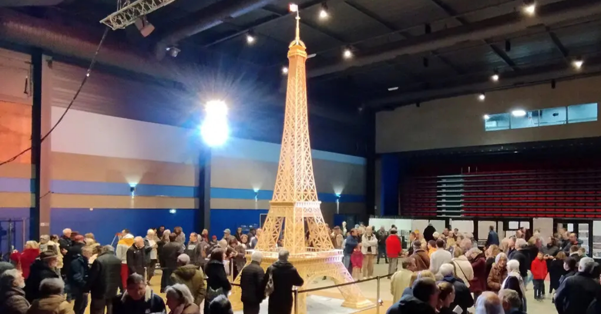 Matchstick Eiffel Tower