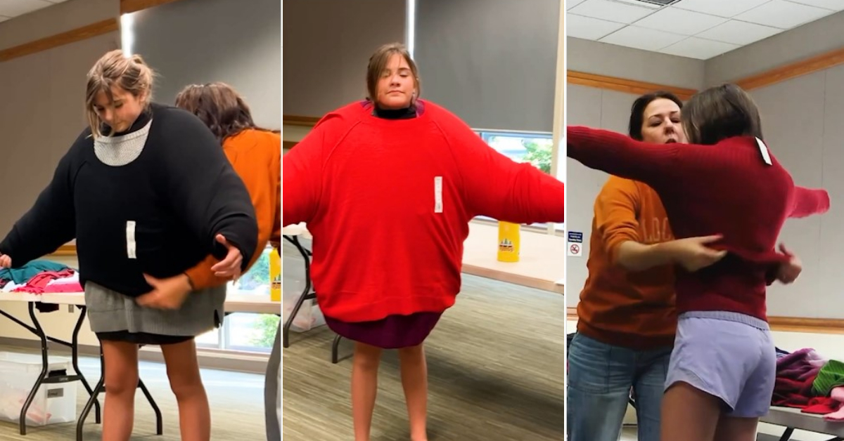 World record wearing most sweaters
