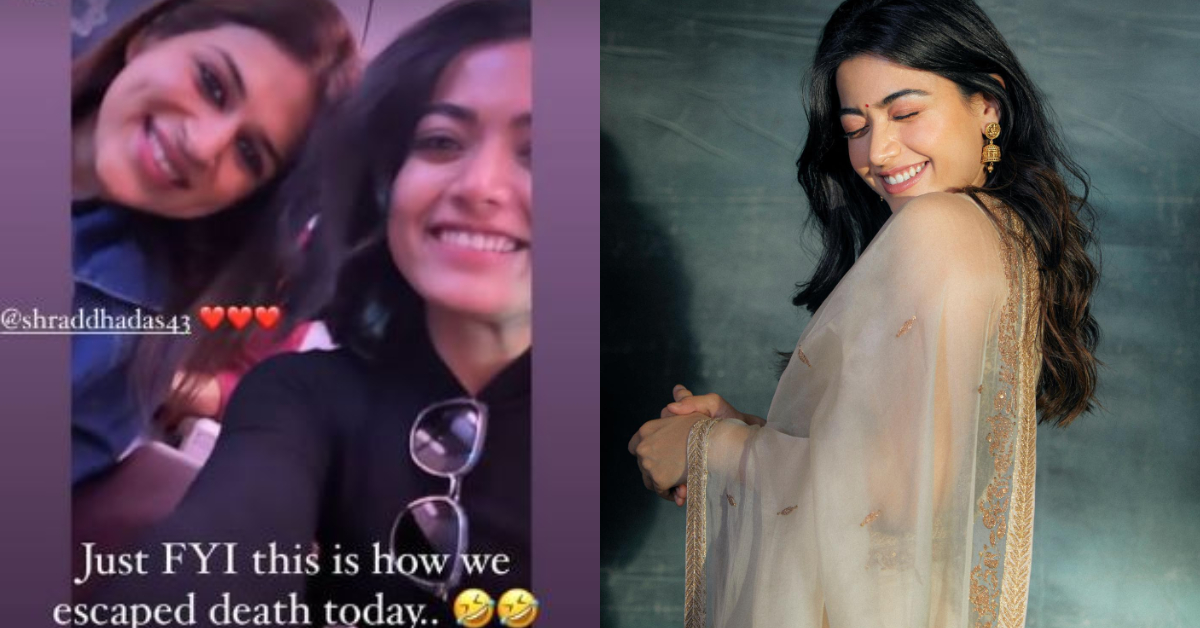 rashmika mandanna escaped death