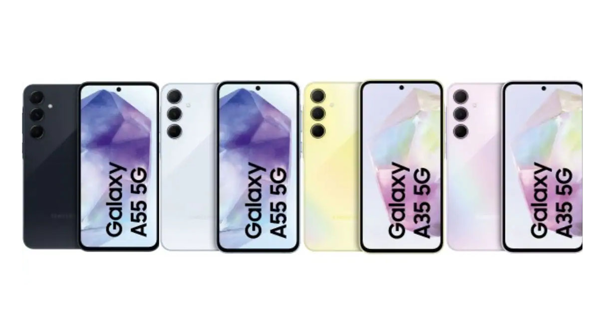 Samsung Galaxy A35 and A55 Phone