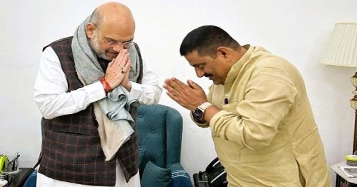 Sanjay Jha Meets Amit Shah