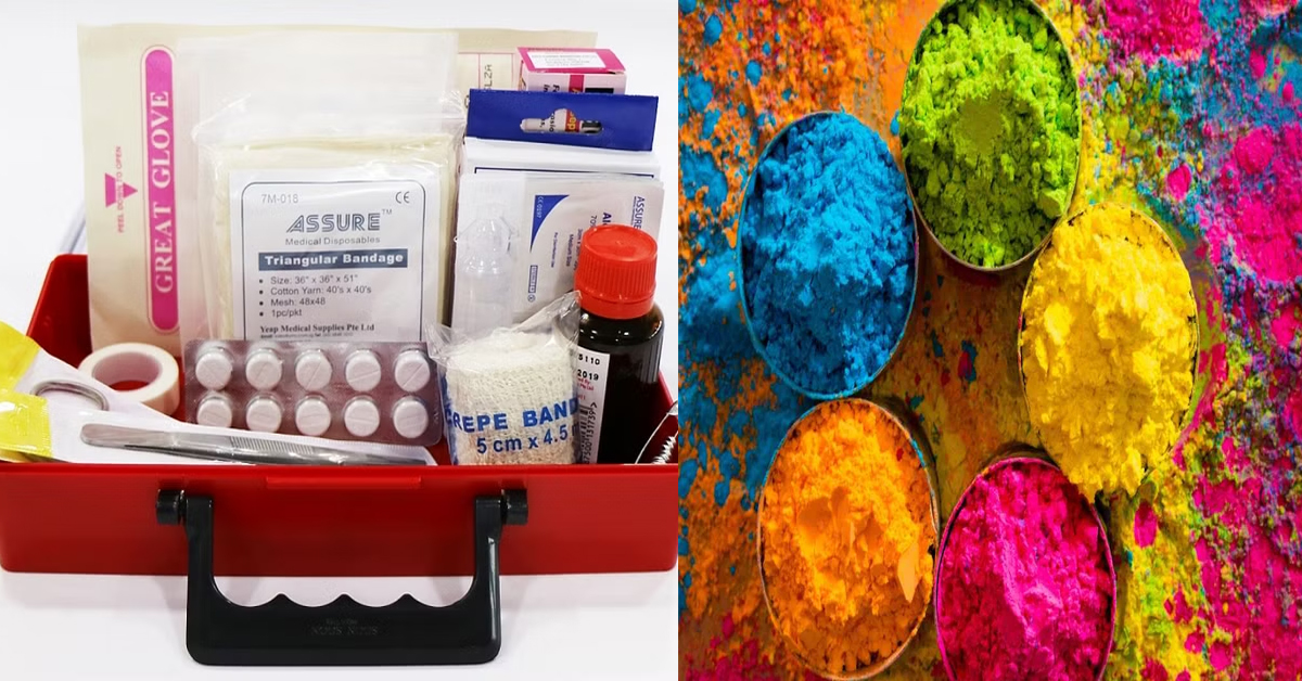 Holi Special First Aid Kit