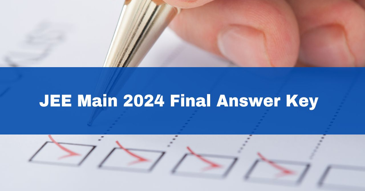 JEE Main Answer Key 2024