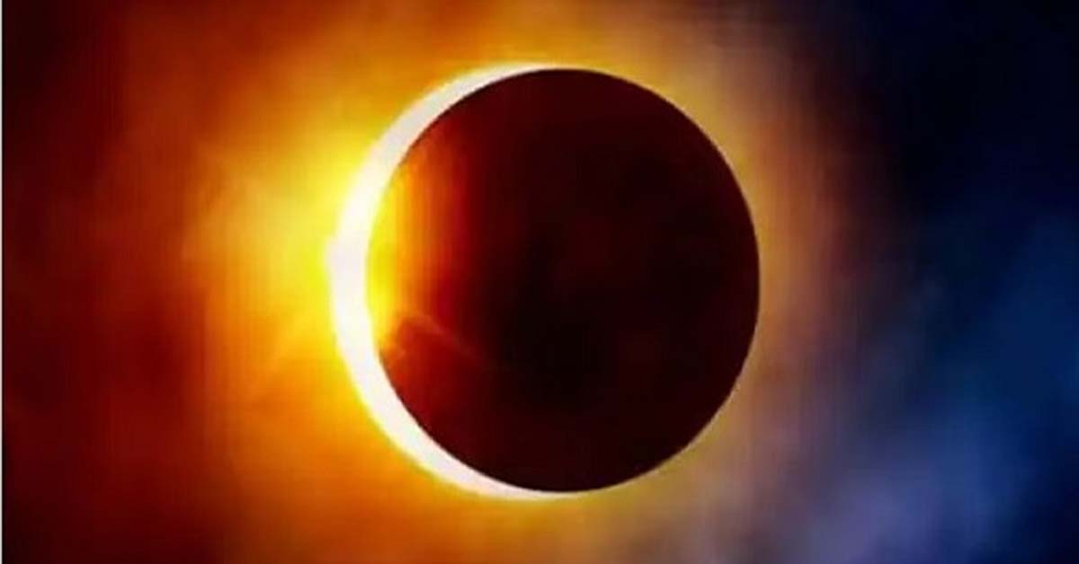 Total solar eclipse in North America