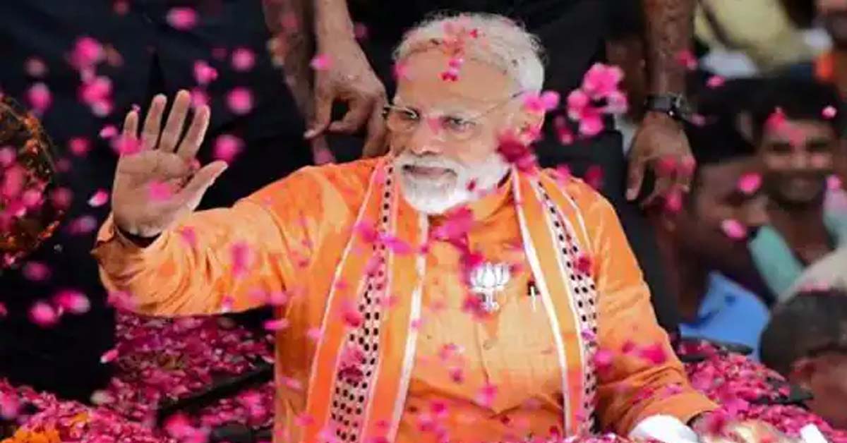 PM Modi Road show in Ghaziabad