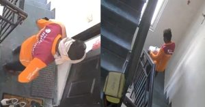 Swiggy's delivery boy steals pair of shoes