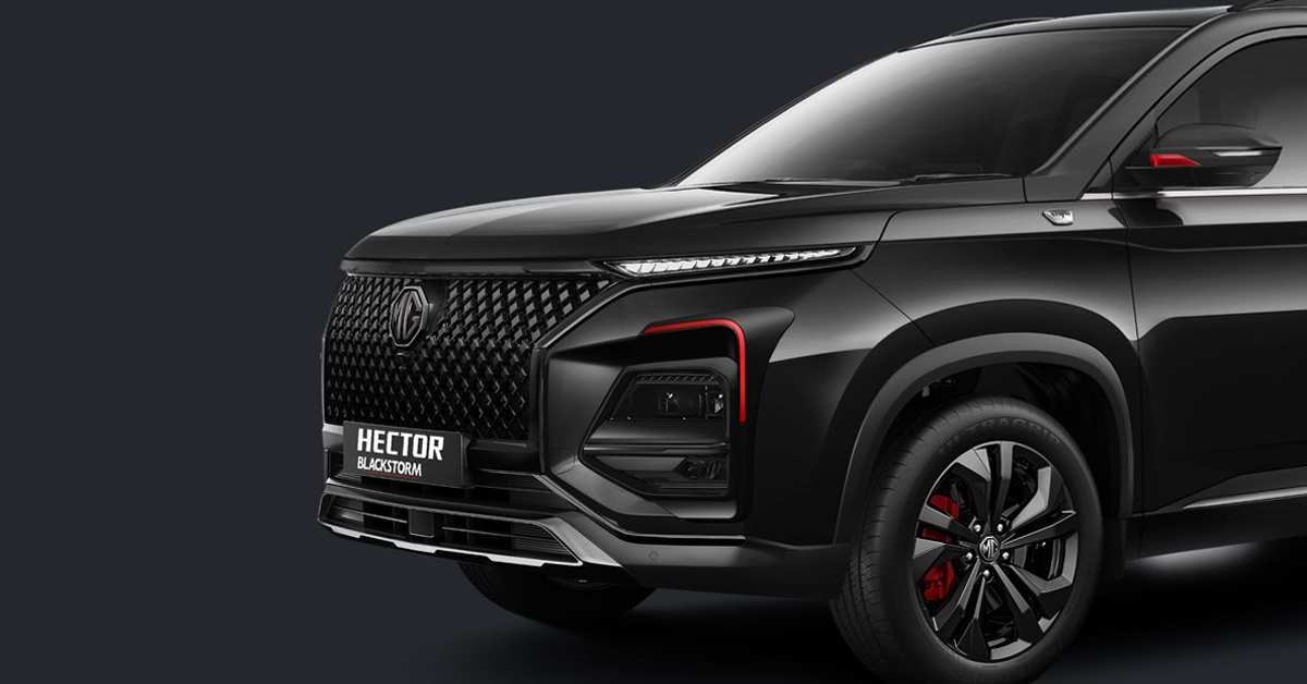 MG Hector Blackstorm