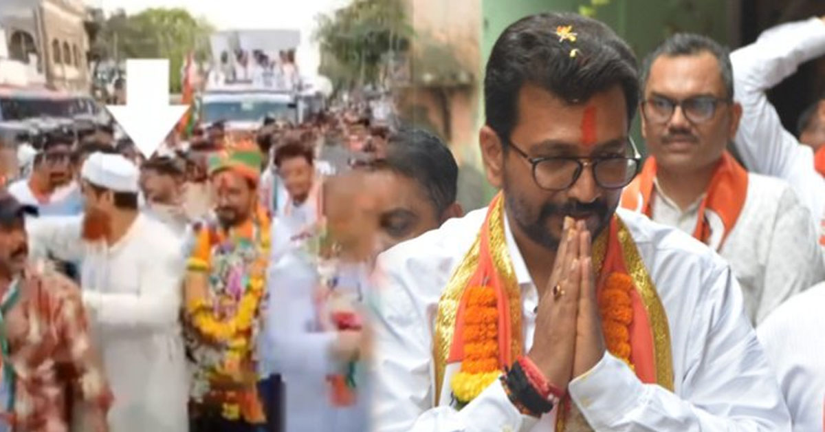 Baba Chauhan In Amol Kirtikar Campaign
