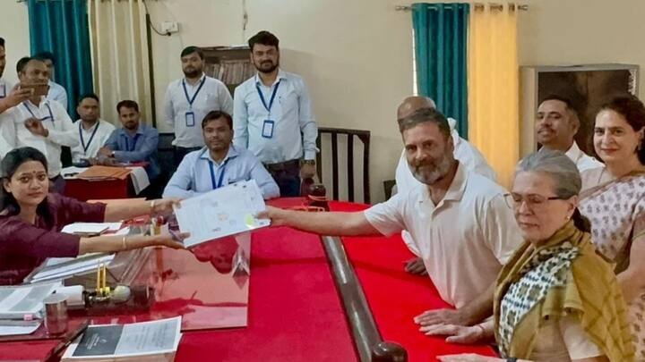 Rahul Gandhi nomination