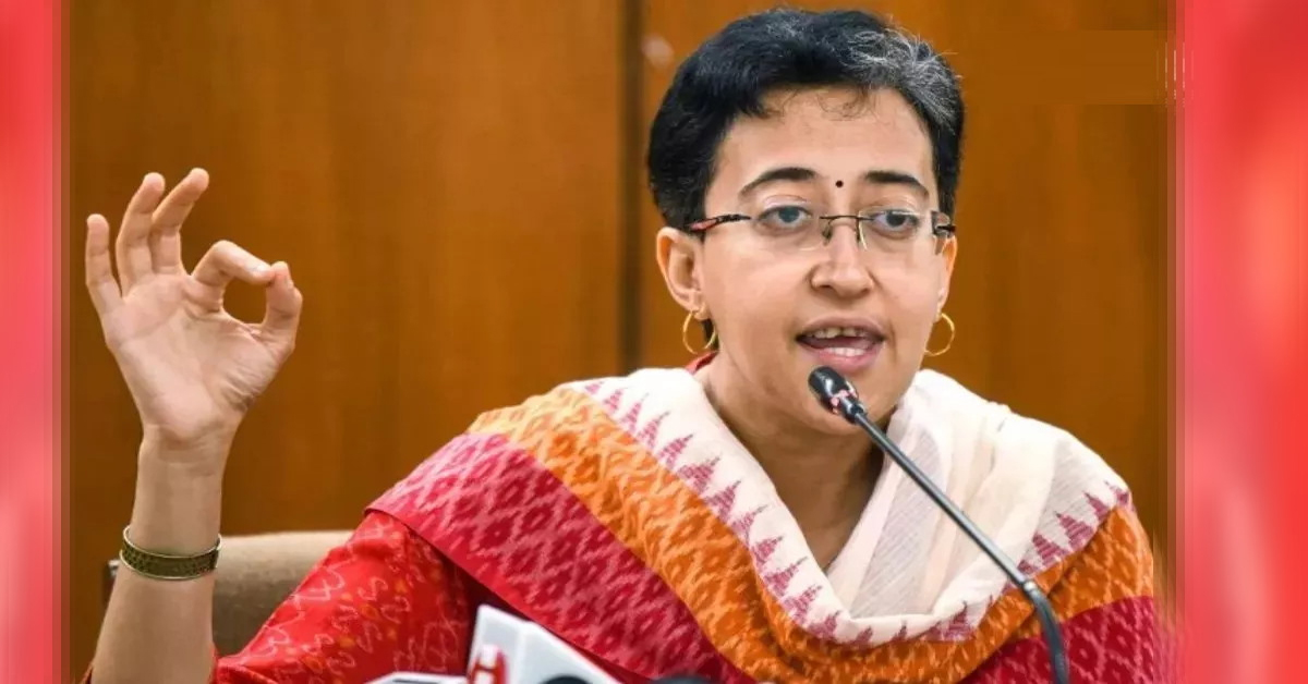 Delhi's water minister Atishi