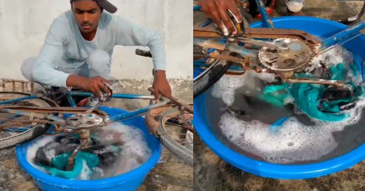 Washing clothes by cycle
