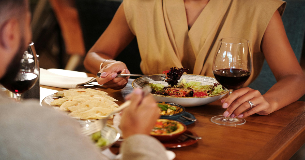 Couple free food