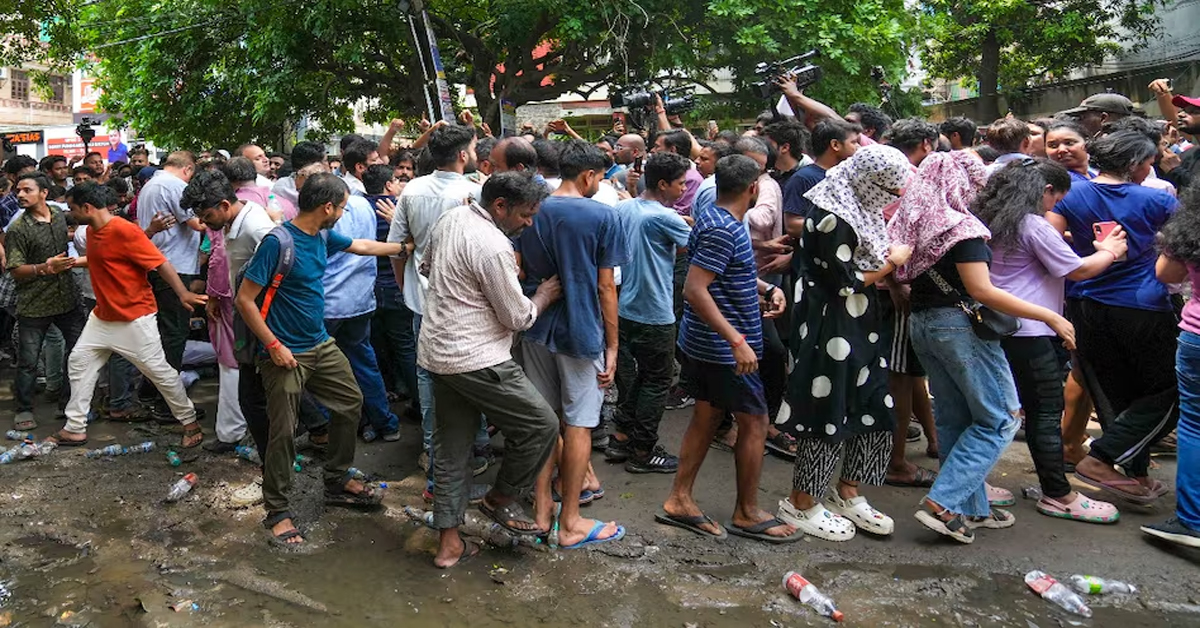 UPSC Student Protest