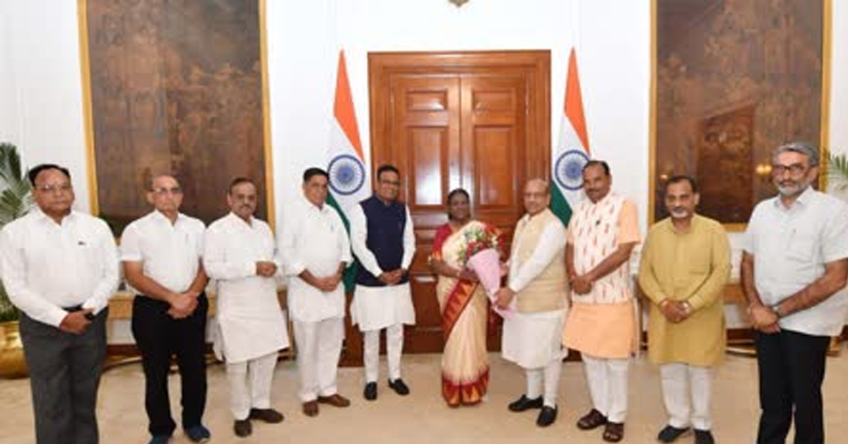 bjp mla meets President