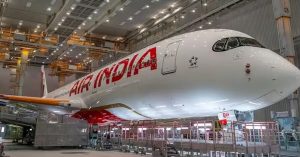 Air India ने अपने बेड़े में शामि‍ल क‍िया नया लग्जरी विमान A350