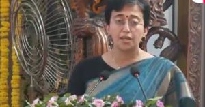 Delhi CM Oath Ceremony : Atishi Marlena ने ली सीएम पद की सपथ, कैबिनेट में शामिल 5 मंत्री