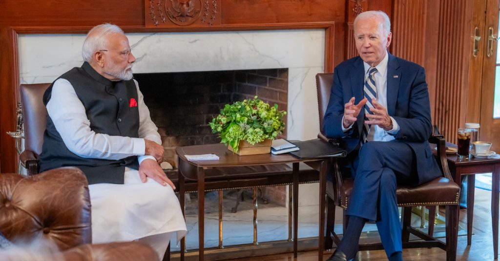 Biden Modi meeting 1