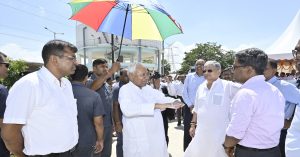 Bihar के बाढ़ पहुंचे CM Nitish Kumar, परियोजनाओं के लिए दी करोड़ों की सौगात