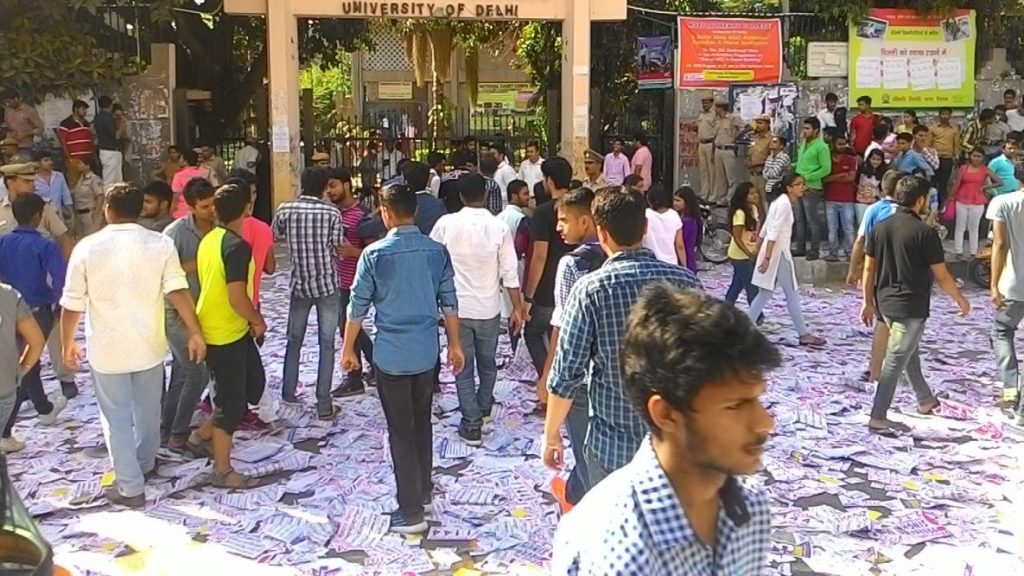 Campaigning during DUSU