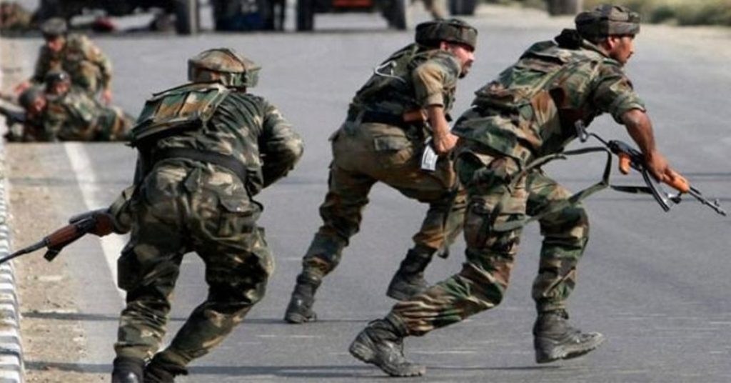 Encounter begins between security forces and terrorists