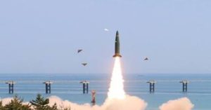 North Korea ने जापान के समीप क‍िया बैलिस्टिक मिसाइलों का प्रक्षेपण