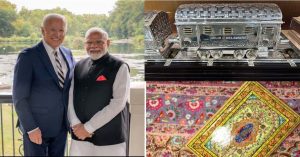PM Modi ने राष्ट्रपति जो बाइडेन को उपहार में दी ‘चांदी की ट्रेन’