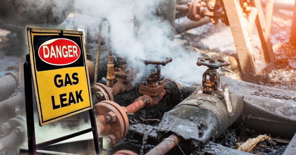 Paper factory gas leak