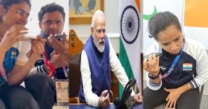 PM Modi ने Paris Paralympics में मेडल जीतने वाले भारतीय खिलाड़ियों से की Phone पर बात