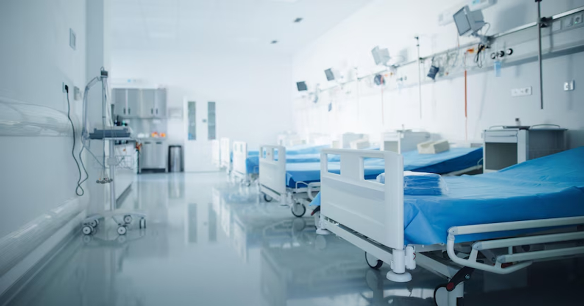Hospital beds in private hospitals