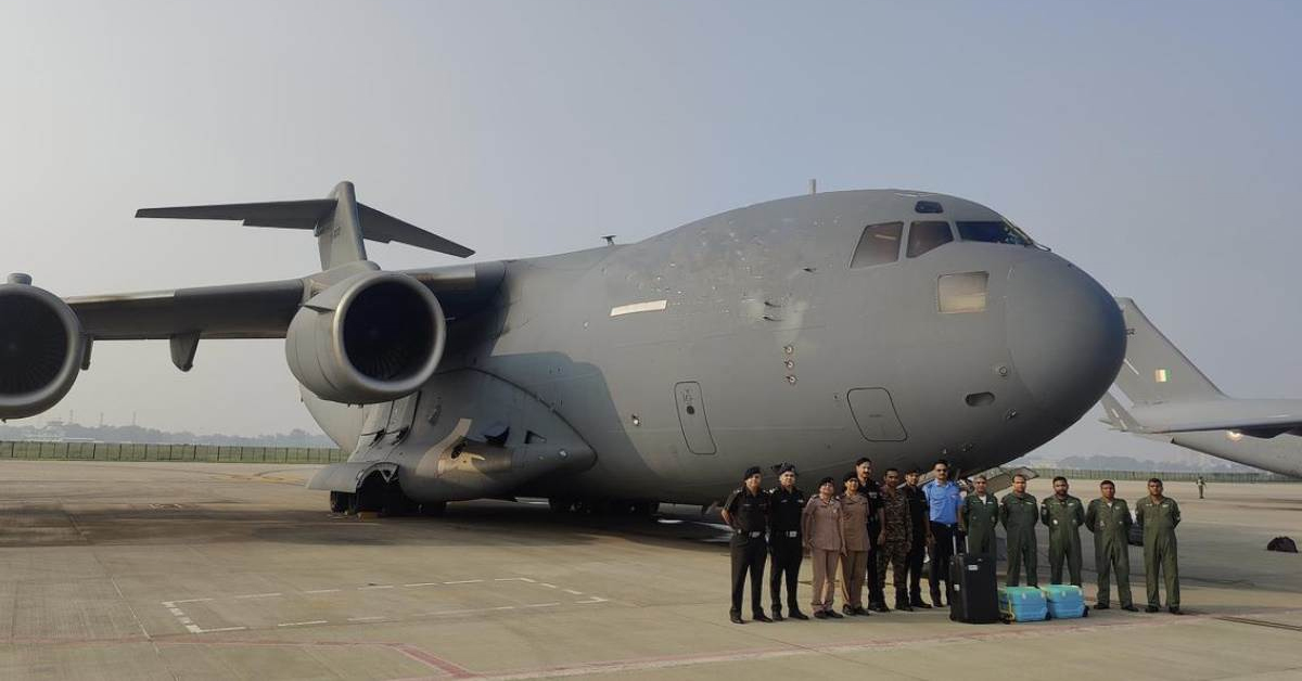 Indian Air Force airlifts