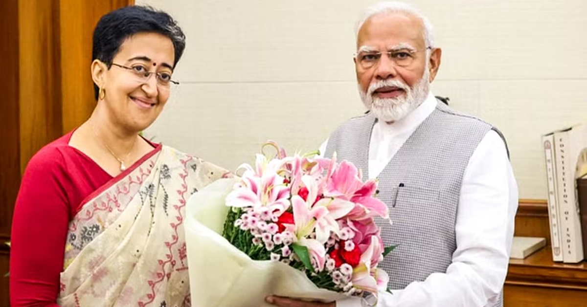 CM Atishi Met PM Modi