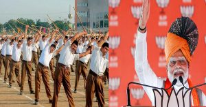 RSS : राष्ट्रीय स्वंयसेवक संघ(आरएसएस) के 99वें स्थापना वर्ष पर पीएम मोदी ने दी बधाई