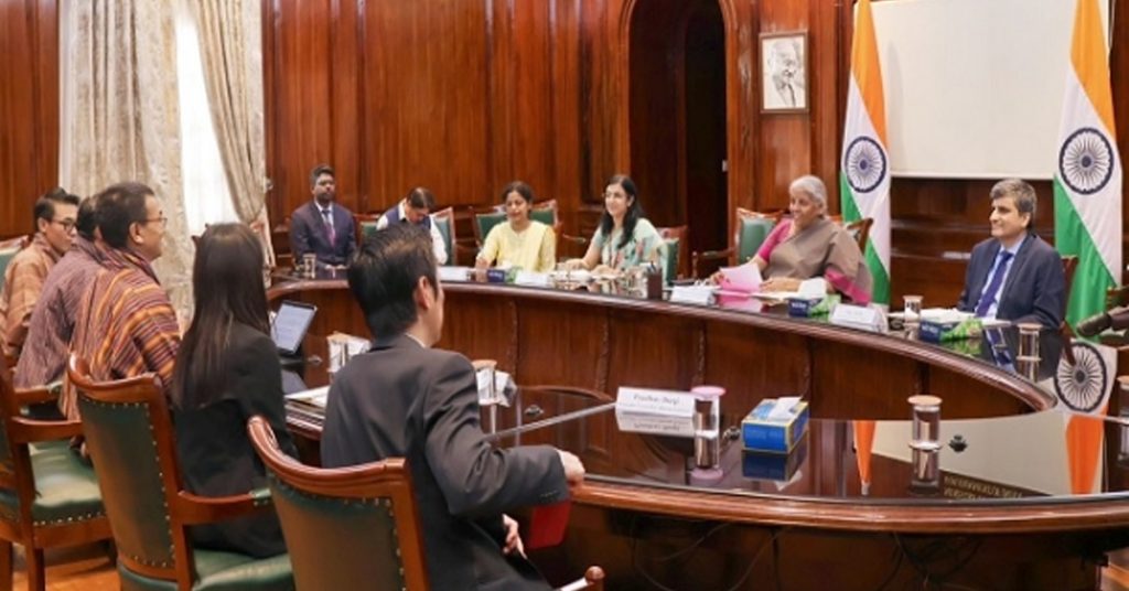 Sitharaman meets Bhutanese counterpart