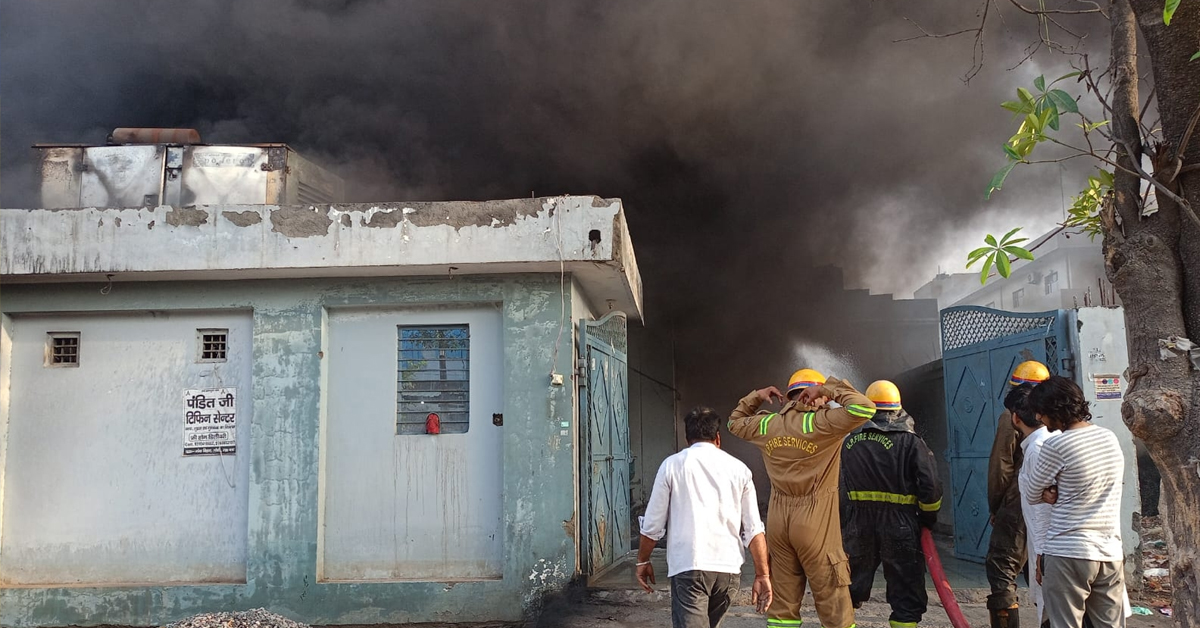 Fire In Factory