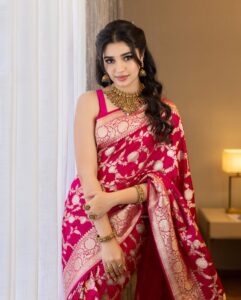 Wedding Saree Outfits: वेडिंग फंक्शन पर दिखेगा रॉयल लुक, बनारसी साड़ियों ये लेकर ये आउटफिट हैं परफेक्ट च्वाइस