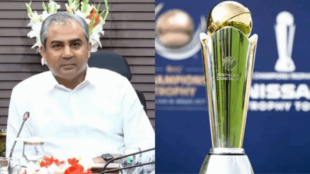 1361173 Mohsin Naqvi and Champions Trophy