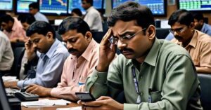 आज भी सपाट खुला शेयर बाजार, बिकवाली जारी रहने से Nifty-Sensex में गिरावट