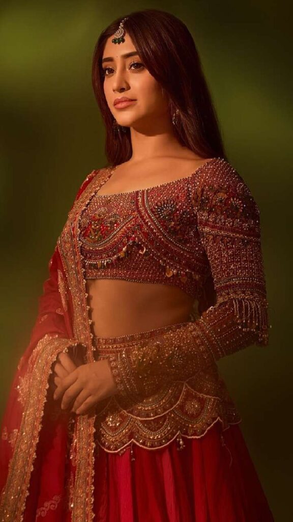 1364919 Shivangi Joshi lehengahsdh